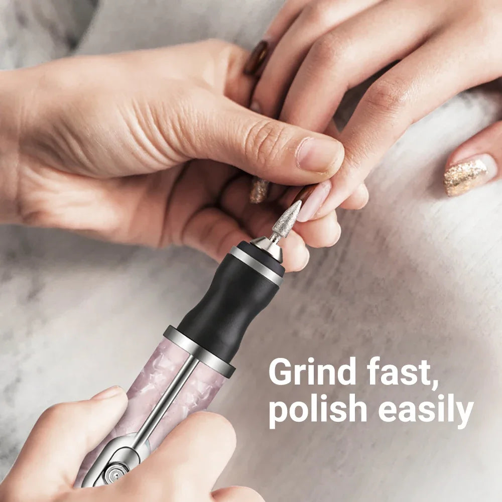 20000RPM Electric Nail Polisher Rechargeable Nail Polisher Nails