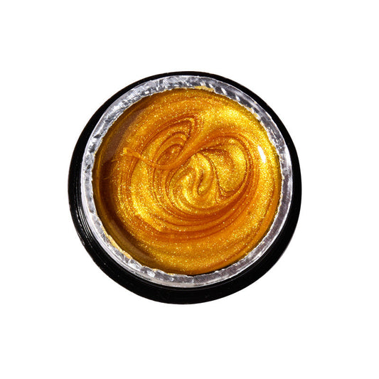 Shiny Adhesive UV Gel Polish Mirror Finish Gold Silver Edge Design